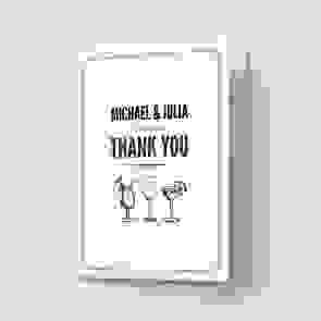Classic Border - Thank You Cards