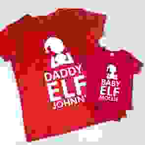 Christmas Family Elf T-shirt