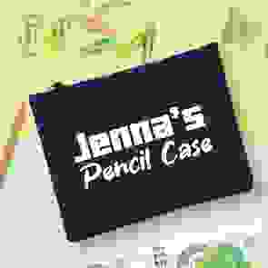 Personalised Large Pencil Case - Retro 8-bit