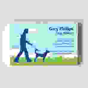 Dog Walker Templated Business Card 2