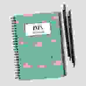 Flamingo Pattern Notebook & Pencil Gift Set