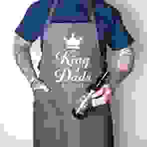 Personalised King of Dads - Organic Recycled Apron