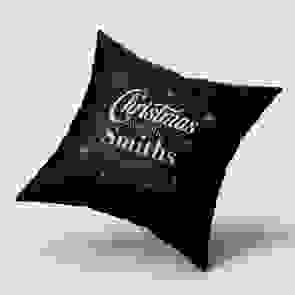 Personalised Christmas Cushion Cover and Filling - Design 01