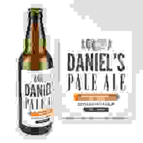 Personalised Beer Label - 4 Pack - Design 5