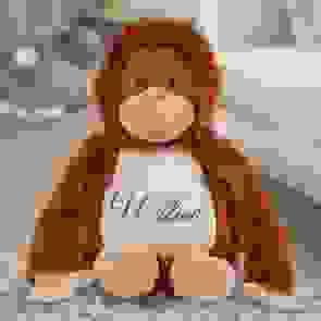 Personalised Soft Toy Orangutan