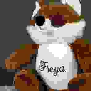 Personalised Soft Toy Woodland Fox