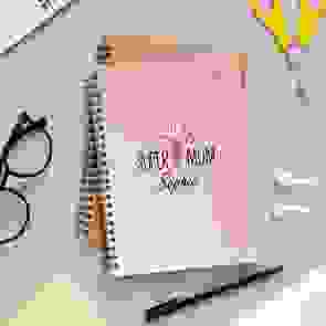 A4 "Super Mum" Notebook