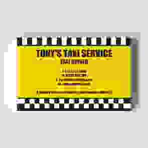 Taxi Driver Templated Business Card 2