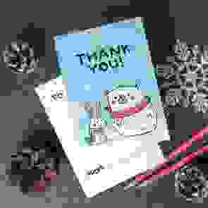 Christmas Thank You Cards - Design 5