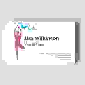 Templated Business Card Yoga/Fitness 2