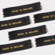 Bespoke Woven Labels - 12mm Small Capital Letters