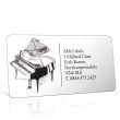 Pre Designed Piano Address Label on A4 Sheets