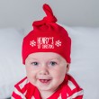 Personalised Baby Hat - First Christmas