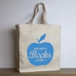 Personalised Teacher Tote Bag – Blue Apple