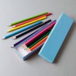 Colouring Pencils with Blue Box