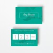 Contemporary Marble Loyalty Card - 4 Boxes