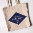 Personalised Teacher Christmas Tote Bag - Diamond