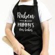 Personalised Kids Apron - Star & Lines