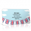 Pre Designed Union Jack Bunting Address Label on A4 Sheets