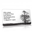 Pre Designed Tree Silhouette Address Label on A4 Sheets