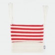 Luxury Merino Wool Stripy Hat - Stripy Red