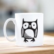 Owl Motif Mug