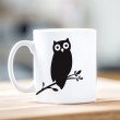 Owl Silhouette Teacher Mug