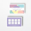 Pastel Loyalty Card - 8 Boxes