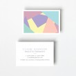 Pastel Design Business Card