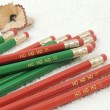 Christmas Wooden Graphite Pencils
