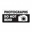 Photographs Do Not Bend - Pre Designed Labels