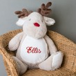 Personalised Soft Toy Reindeer