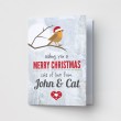 Premium Christmas Cards - Winter Robin Design