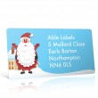 Christmas A4 Sheet Labels - Santa in the Snow