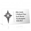 Christmas A4 Sheet Labels - Star