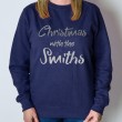 Personalised Christmas Jumper - Text Only (Navy)